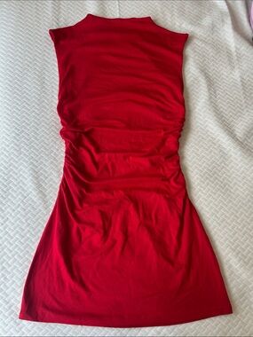 Wild Fable Red Mock Neck Dress